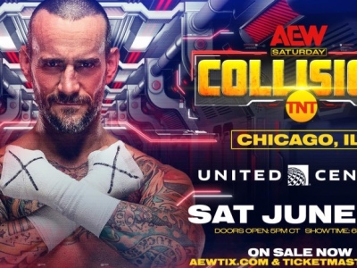 CM Punk Set to Make Sensational Return to AEW on 6/17 Episode of AEW Collision